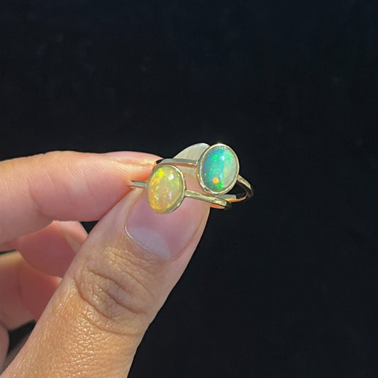 14k Ethiopian Opal Ring
