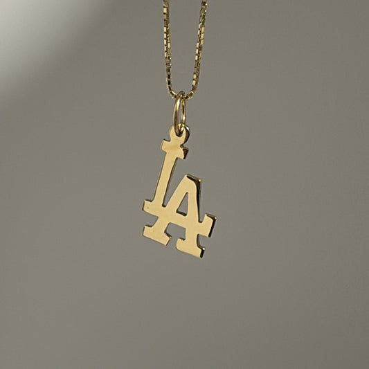 14K LA charm (custom order)