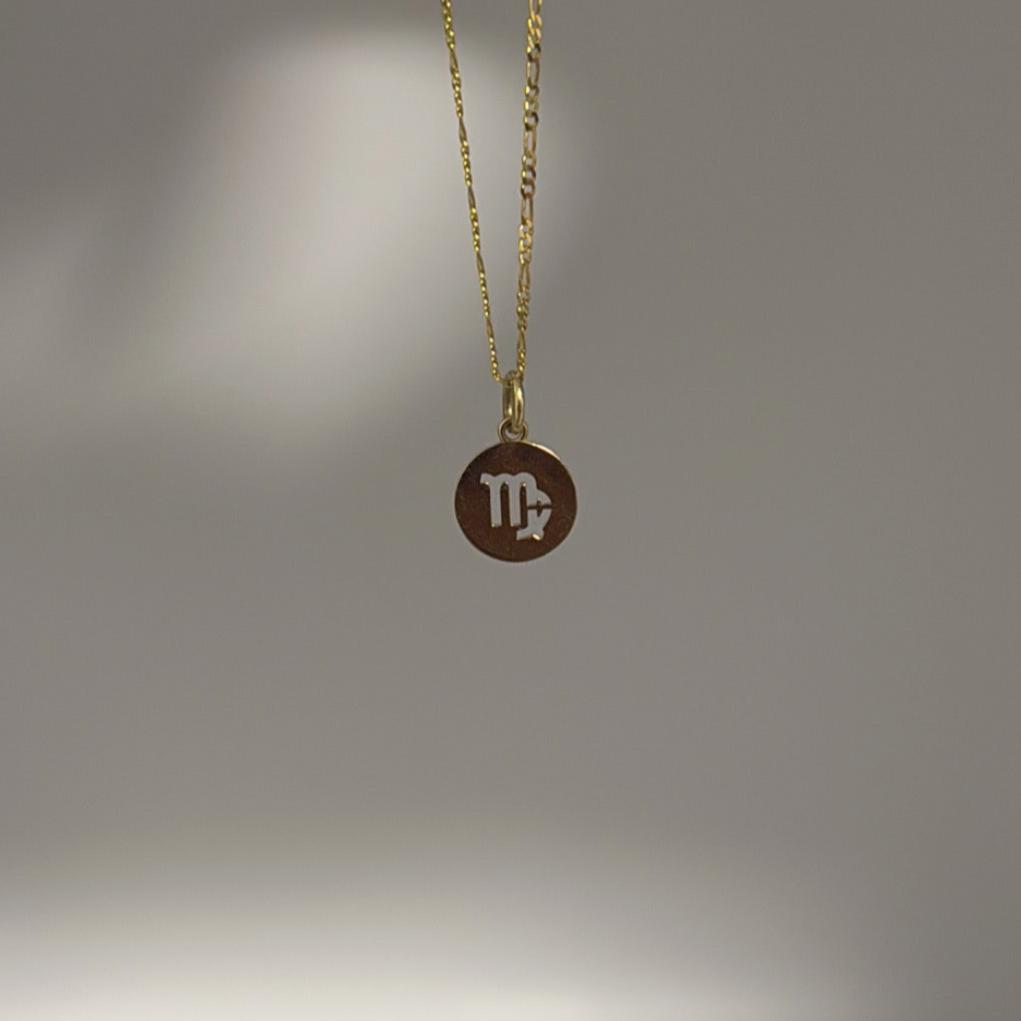 14K zodiac charms