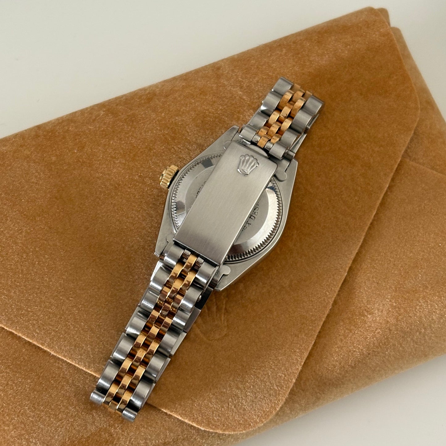 1985 Rolex Lady-Datejust Ref. 69173 – Two-Tone 18K Gold & Stainless Steel Automatic Watch with Original Box & Papers
