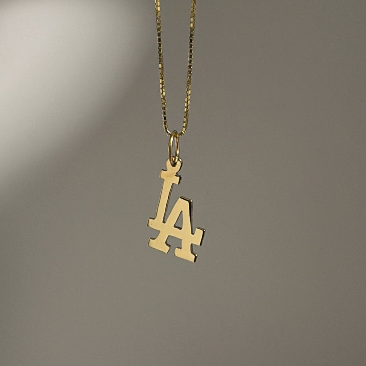 14K LA charm (custom order)