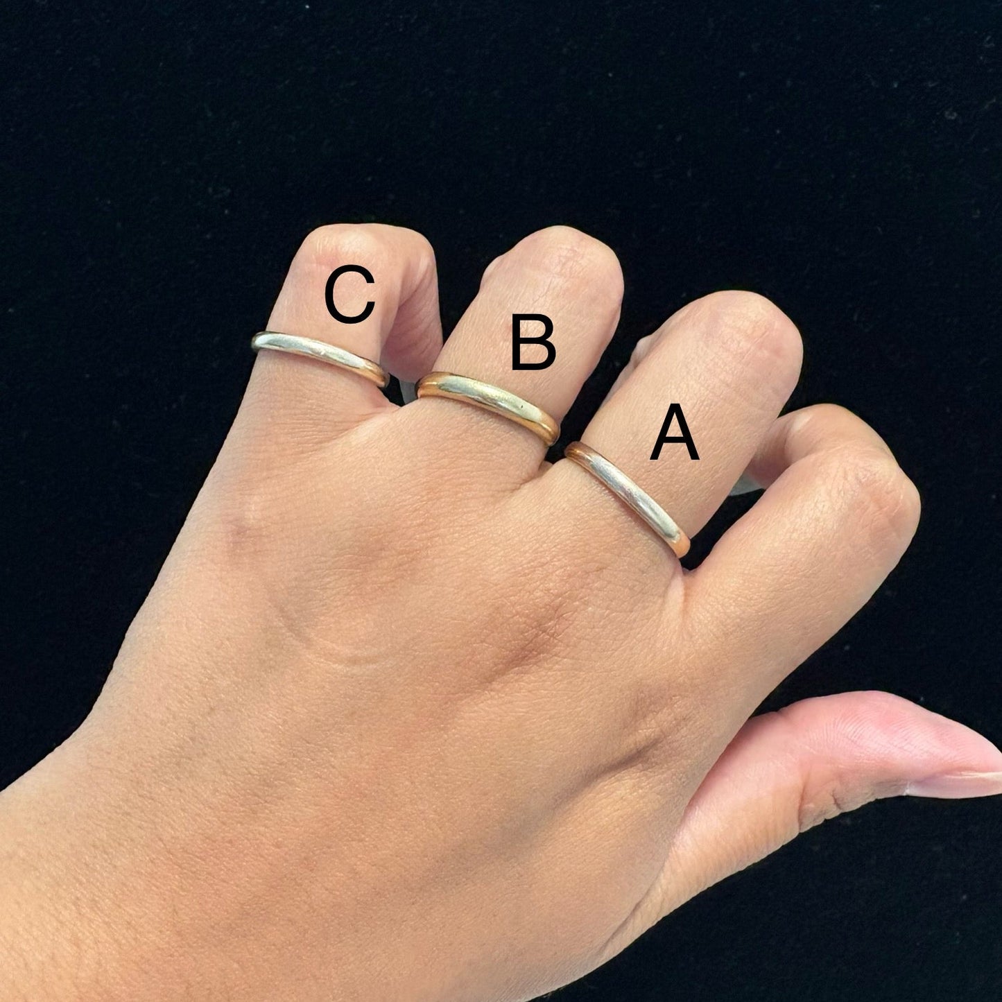 Vintage Gold Bands – 14K & Antique 9K (Sold Individually)