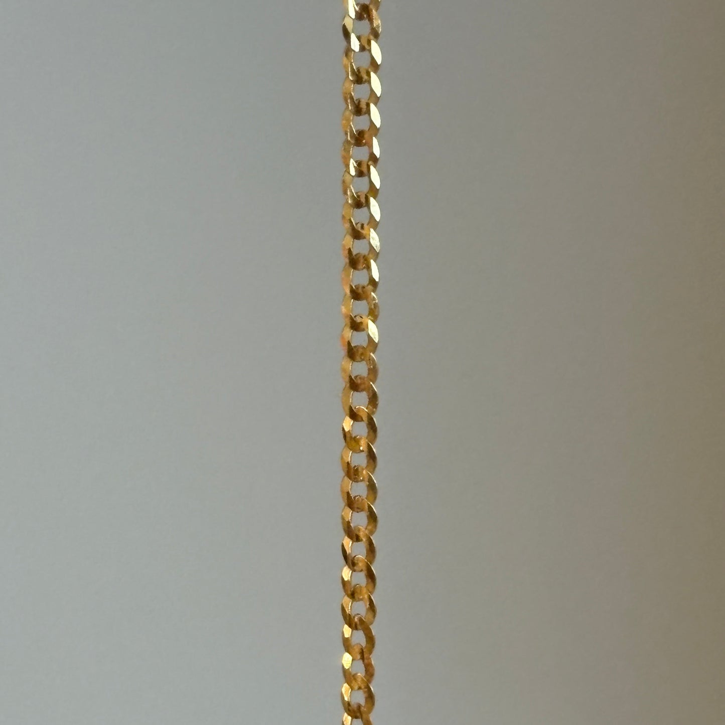 14K Concave Curb Cuban Bracelet