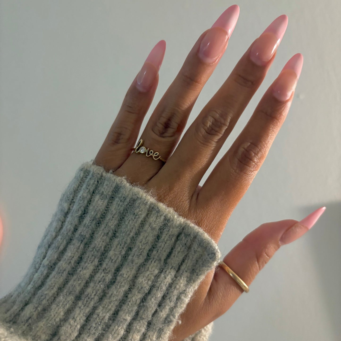 10K Gold “LOVE” Diamond Ring