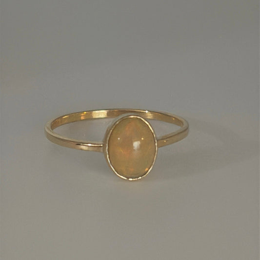 14k Ethiopian Opal Ring