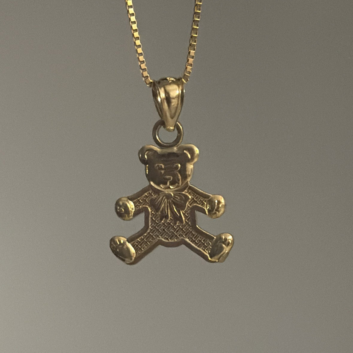 10K Gold “Hug Me” Baby Bear Charm