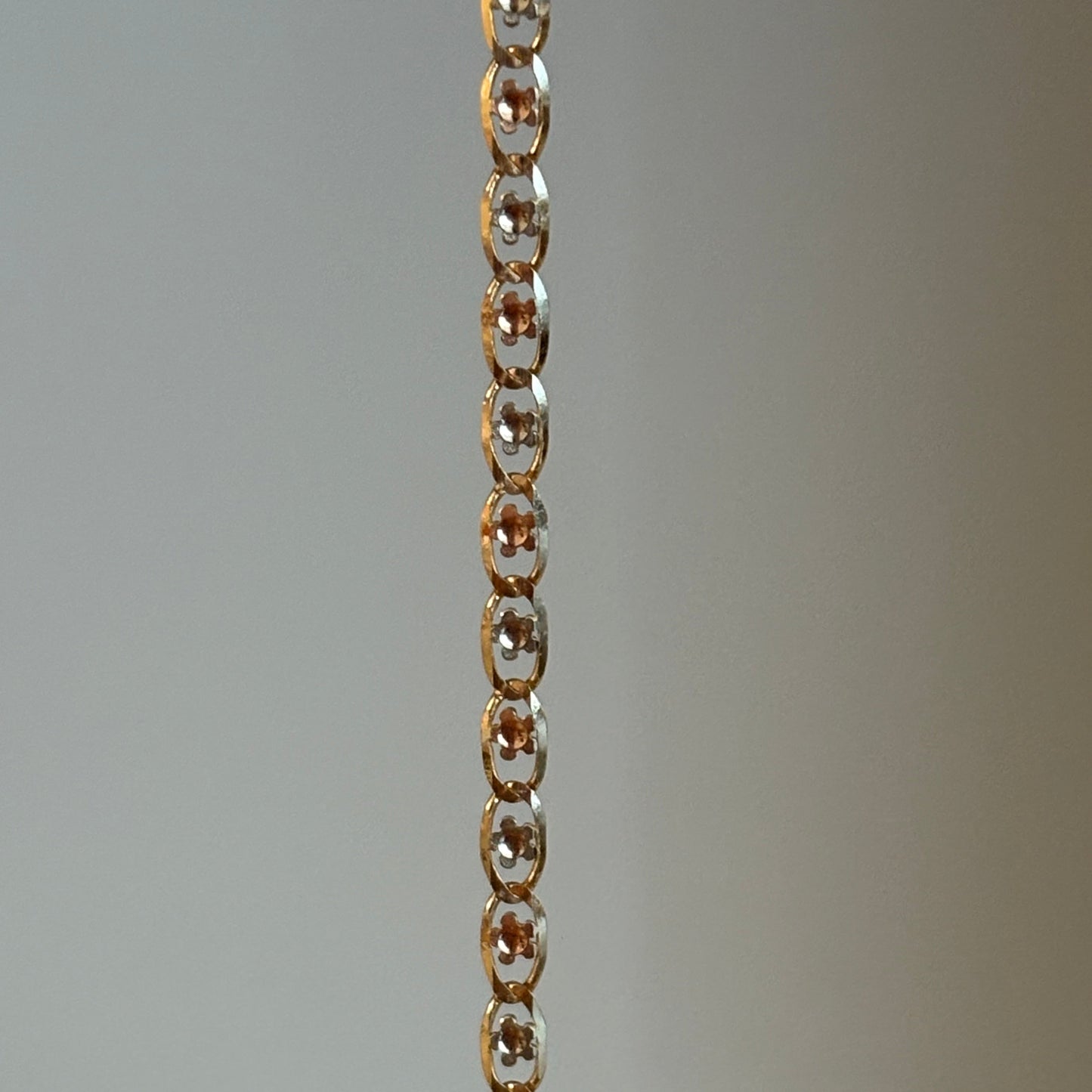 14K Gold Flower Valentino Star Bracelet – Diamond Cut