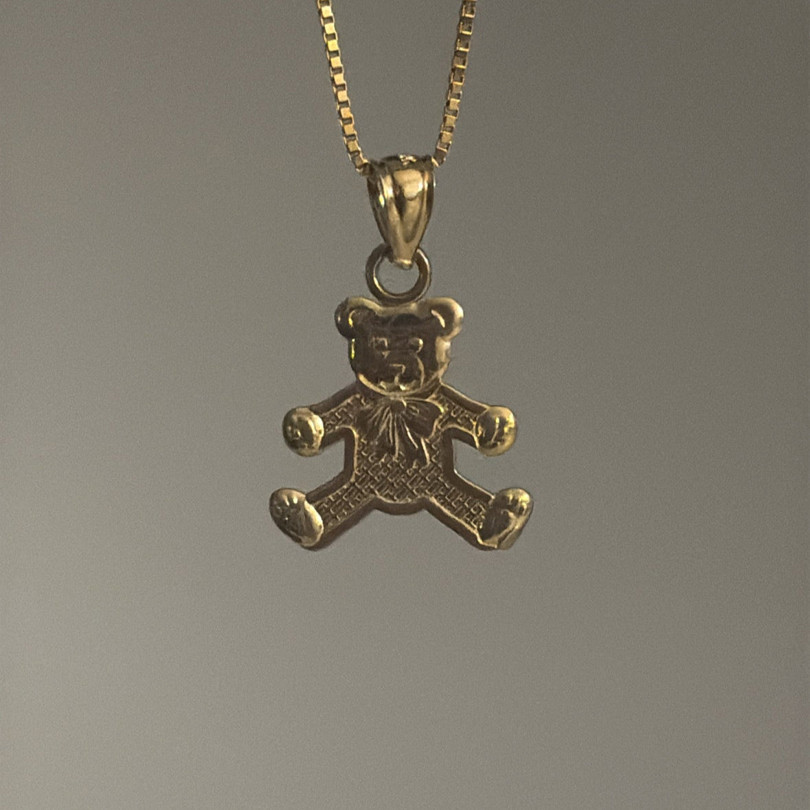 10K Gold “Hug Me” Baby Bear Charm