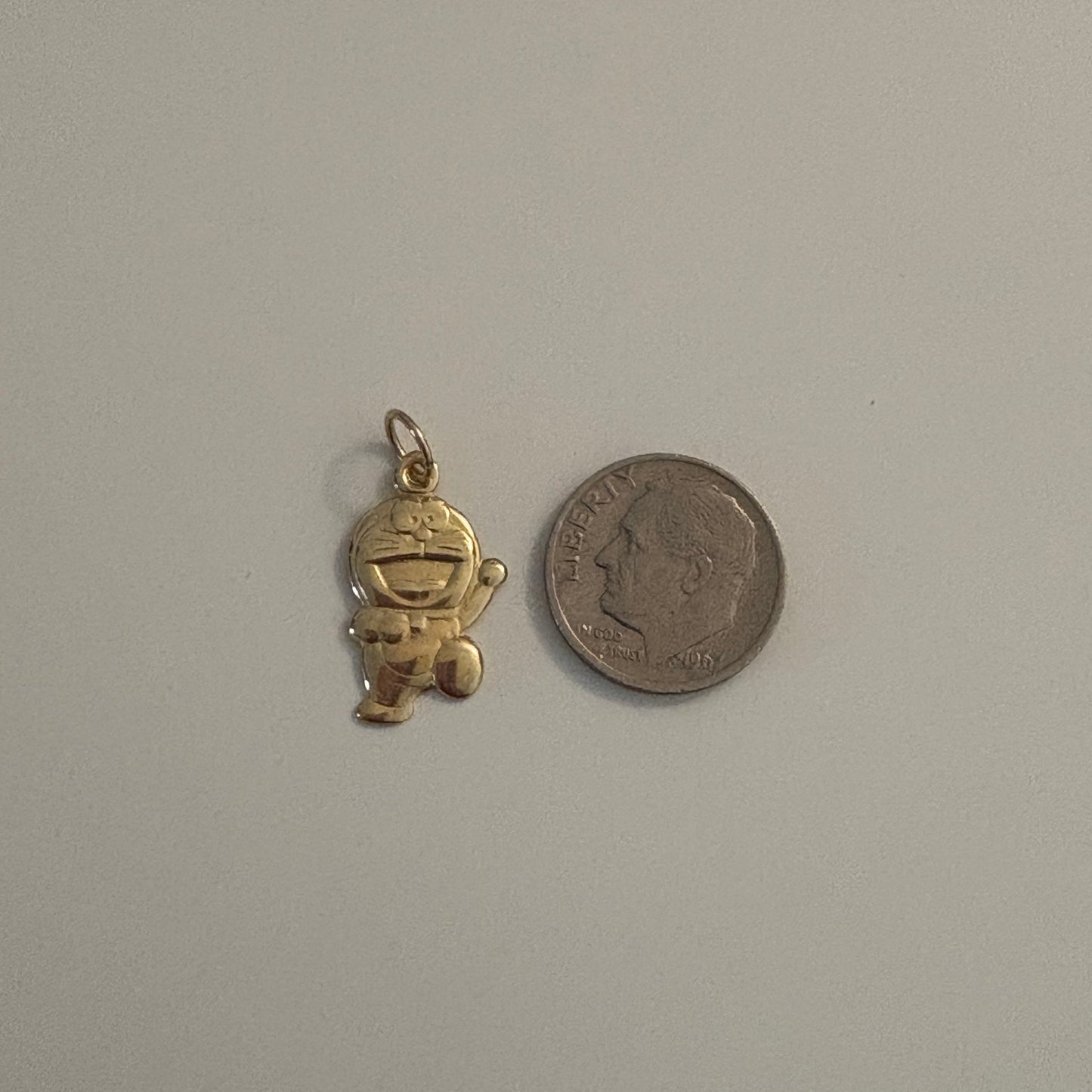 Doraemon 14K Gold Charm