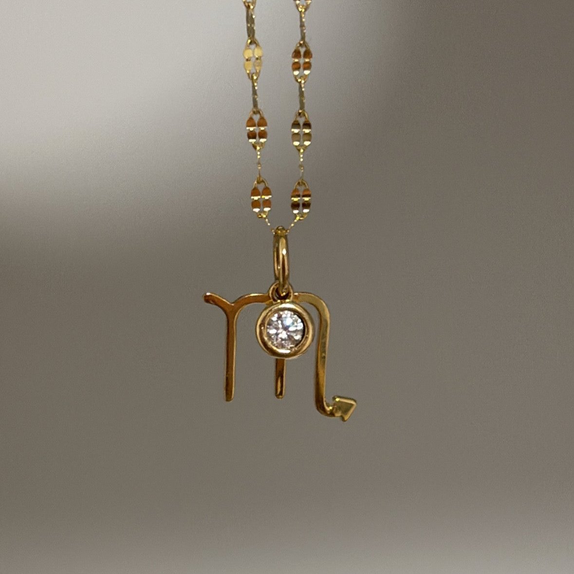 14k dainty Zodiac charms