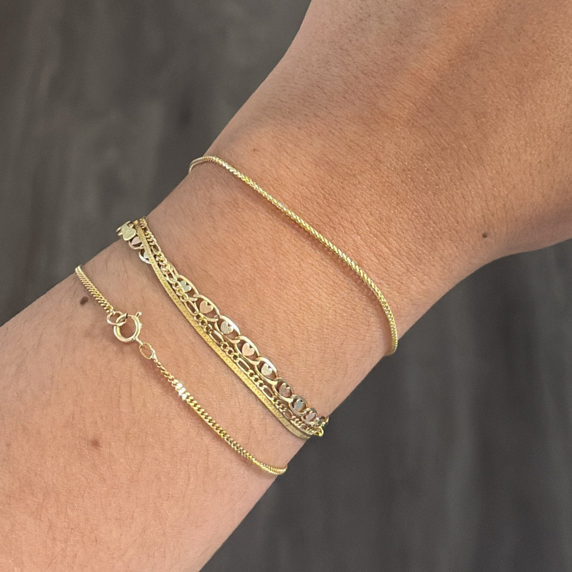 14k Franco bracelet