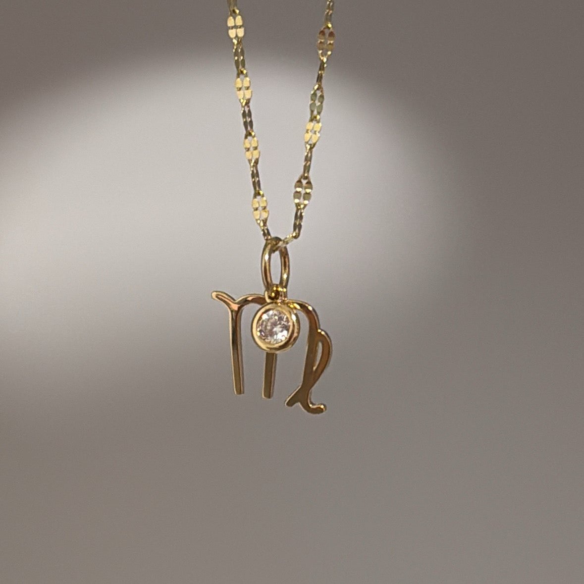 14k dainty Zodiac charms