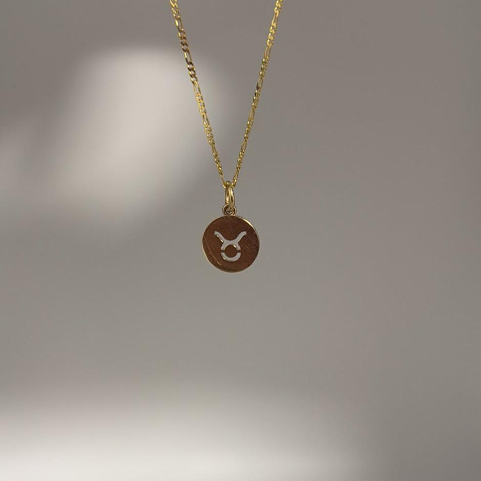 14K zodiac charms