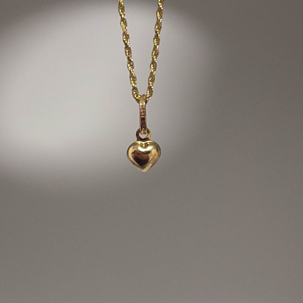 mini heart charm