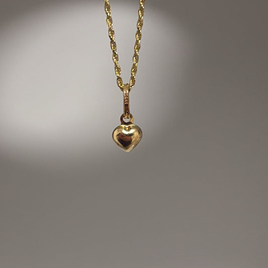 mini heart charm