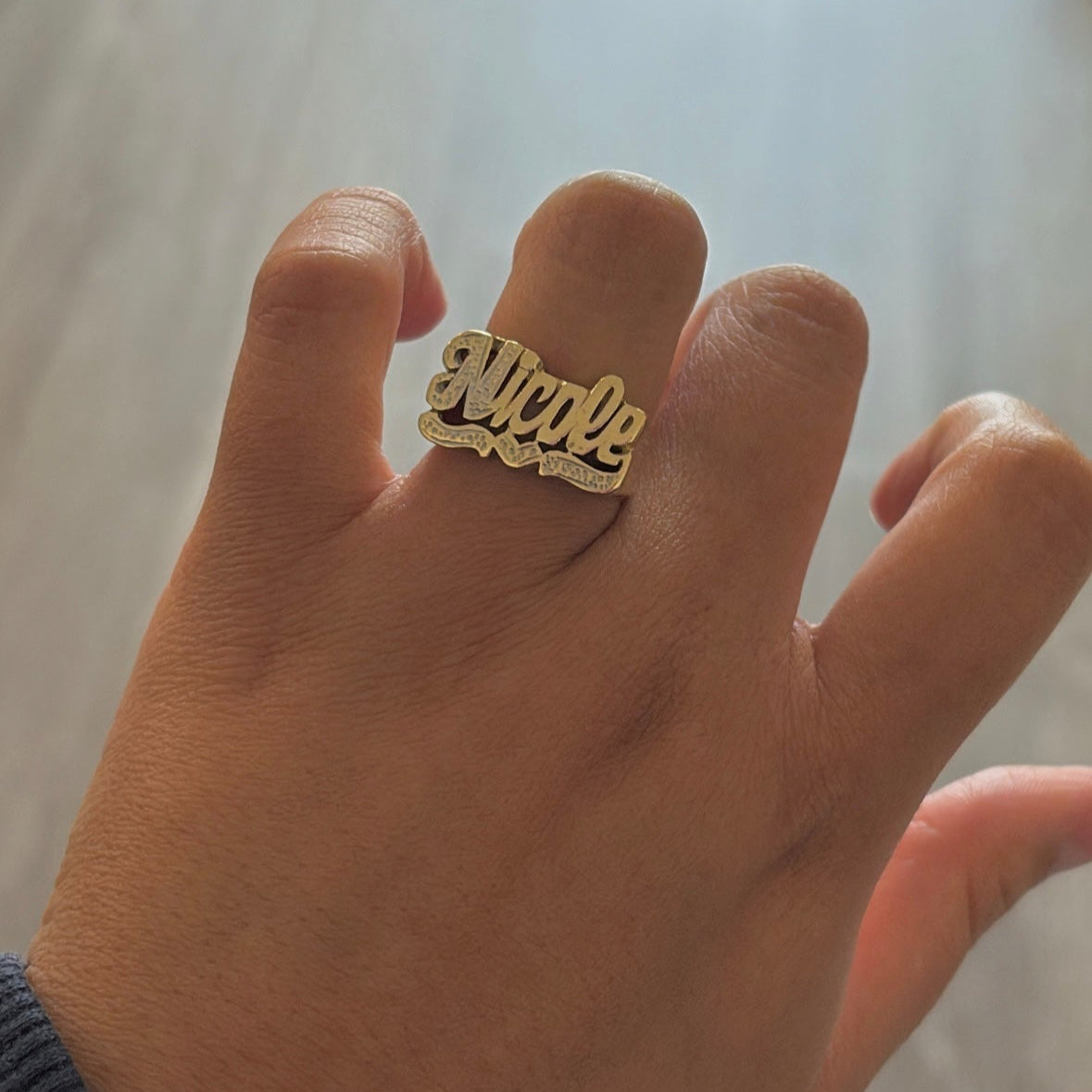 14k NICOLE ring