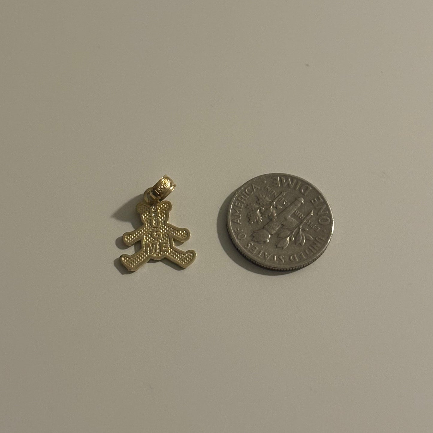 10K Gold “Hug Me” Baby Bear Charm