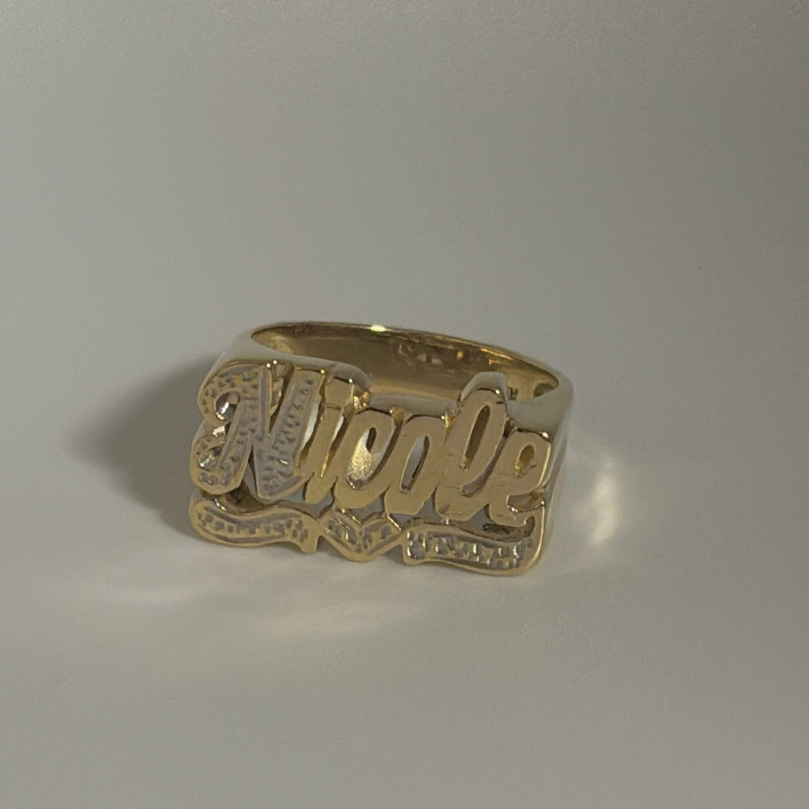 14k NICOLE ring