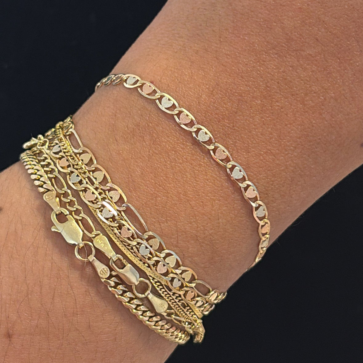 hearts bracelet