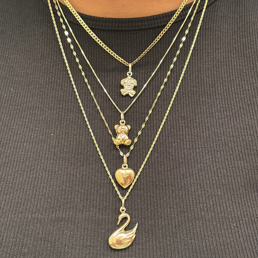14k box chain