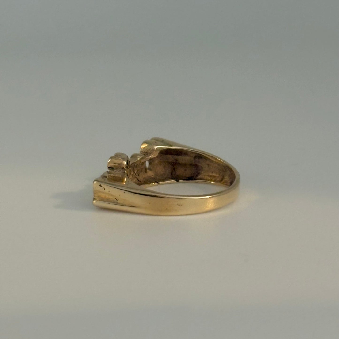Vintage “Carolina” Name Ring - 14K Solid Gold