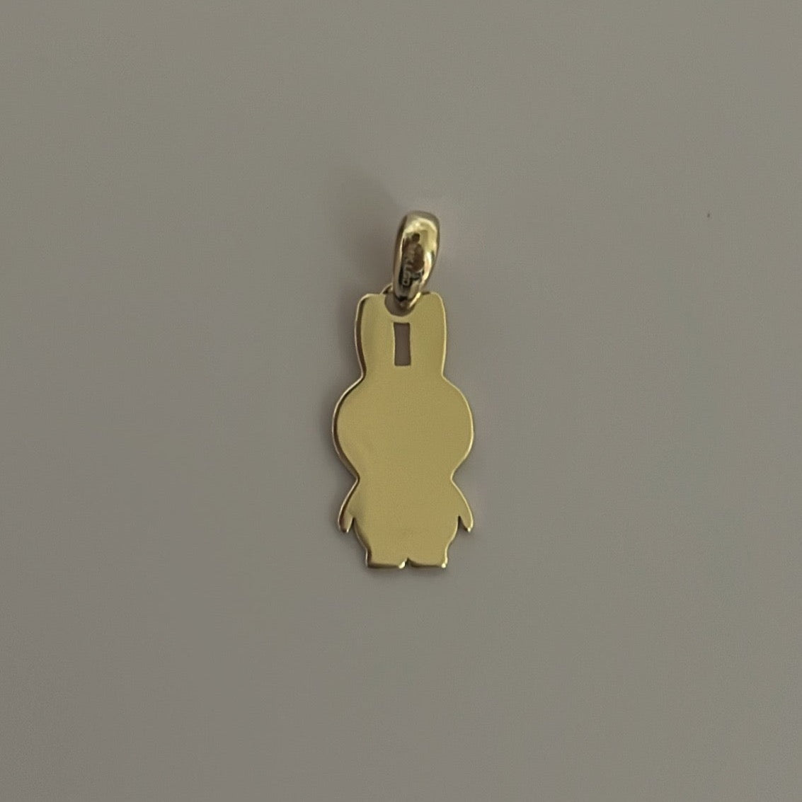 14k Miffy bunny charm