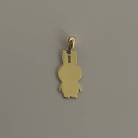 14k Miffy bunny charm