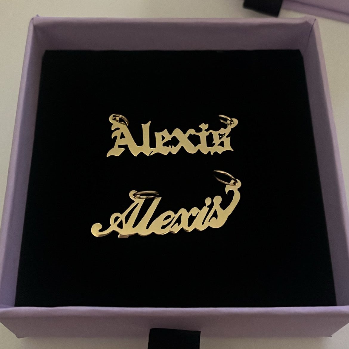 Custom Nameplate Necklace in 925 Sterling Silver – Handmade in Los Angeles