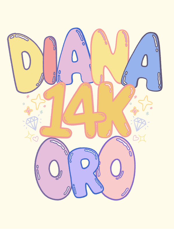 Diana 14k Oro