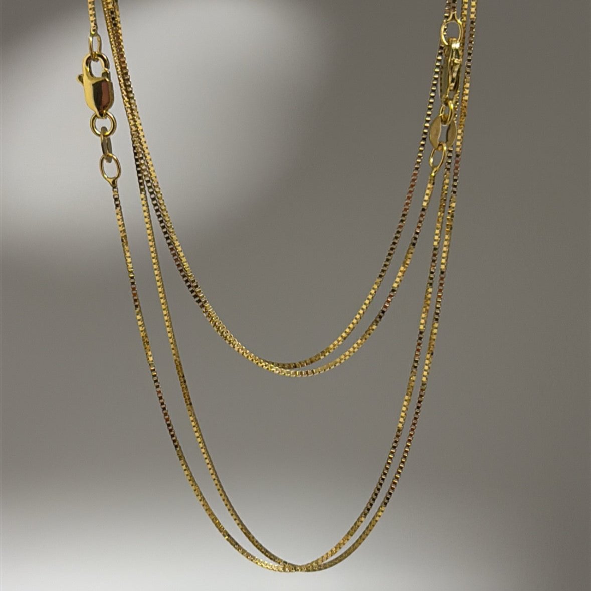 14k box chain