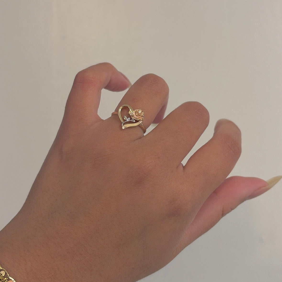 14k rose ring