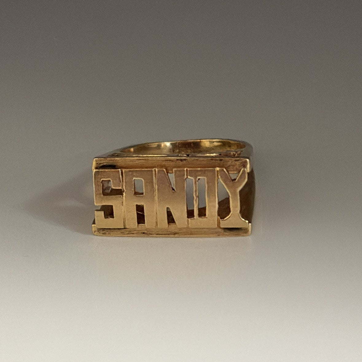 14k Sandy ring