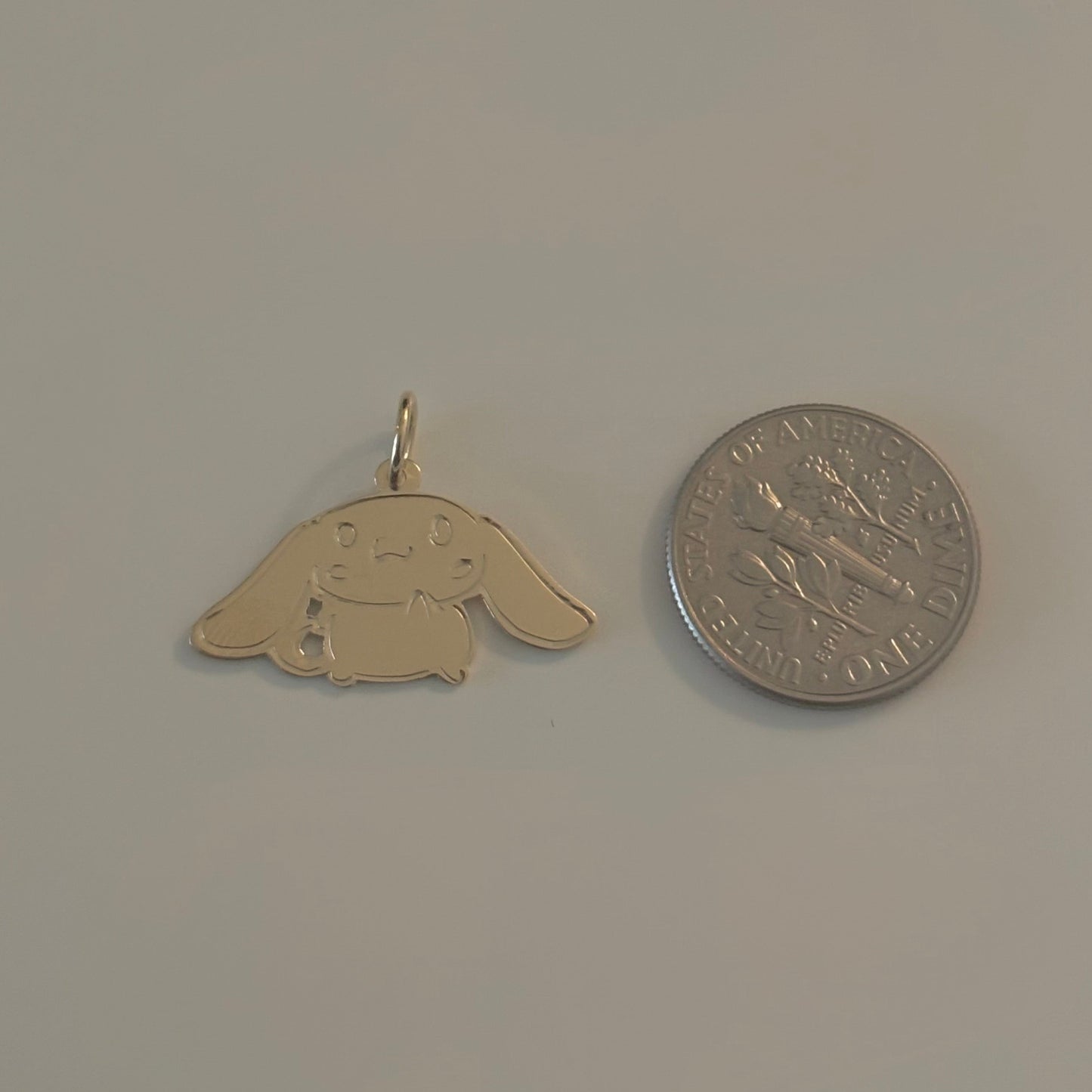 14K Gold Cinnamoroll Charm