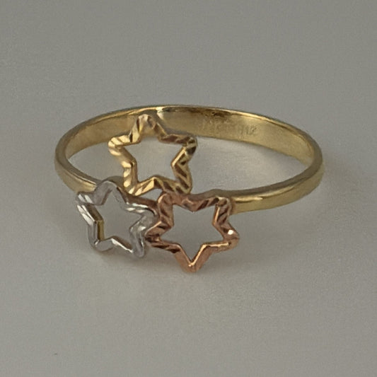 14k stars ring