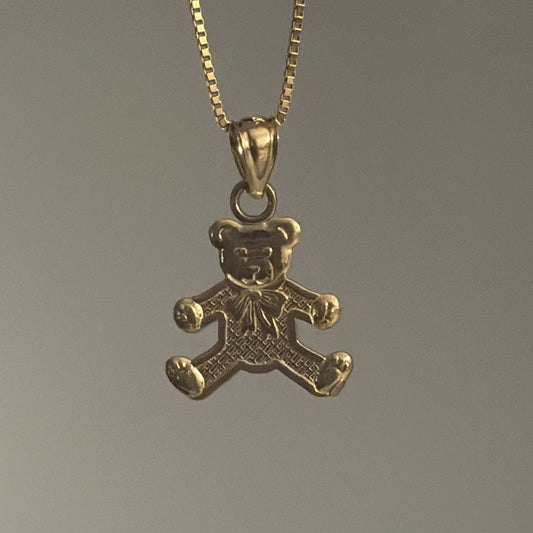 10K Gold “Hug Me” Baby Bear Charm