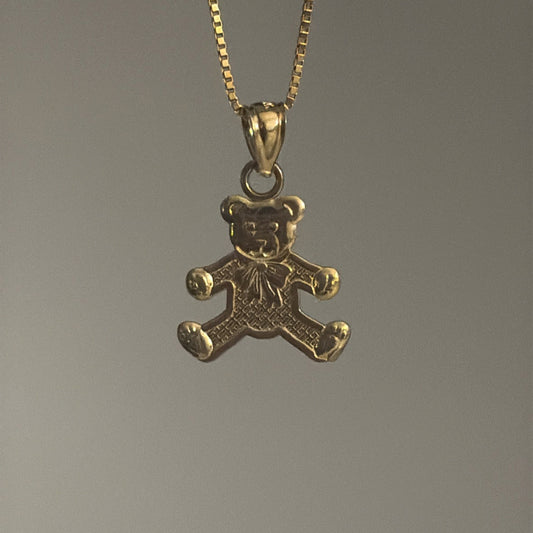 10K Gold “Hug Me” Baby Bear Charm