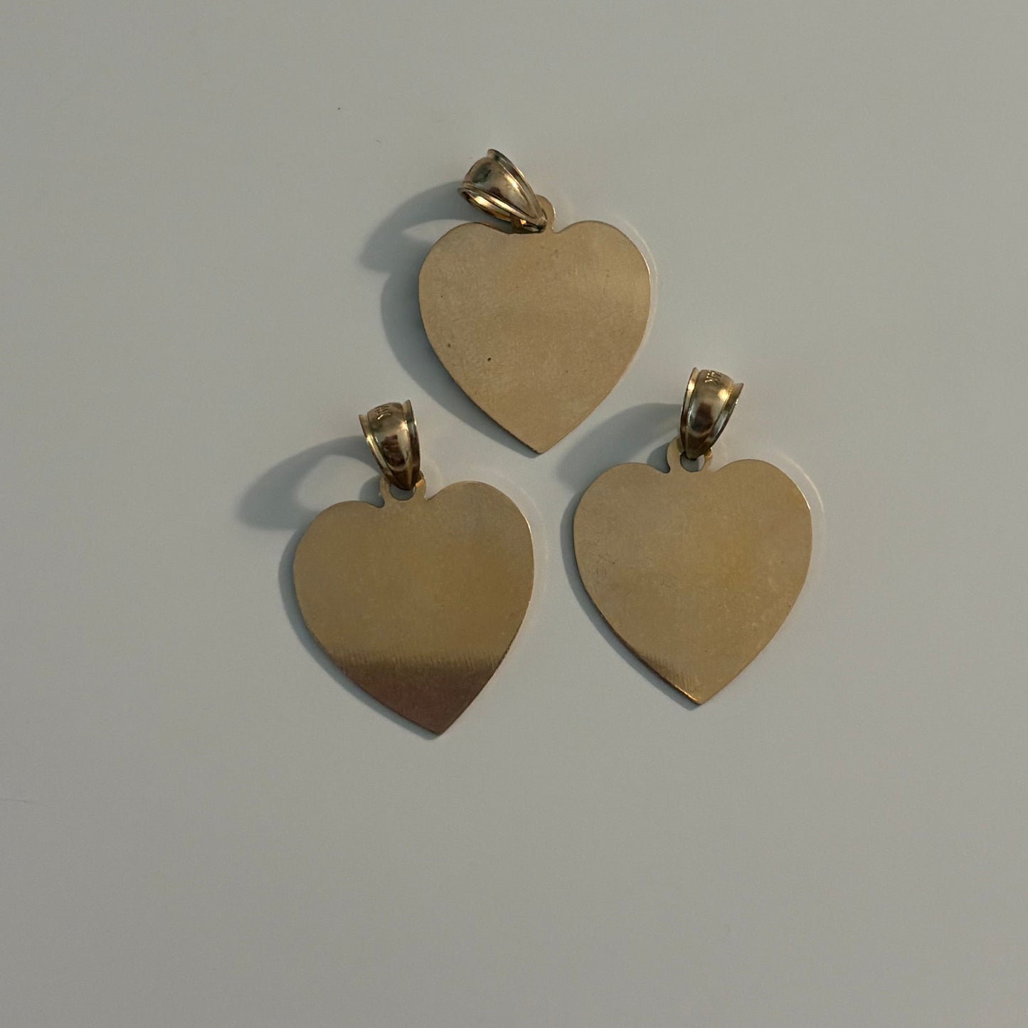 14K Gold Sweethearts Heart Charm Pendant