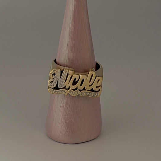 14k NICOLE ring