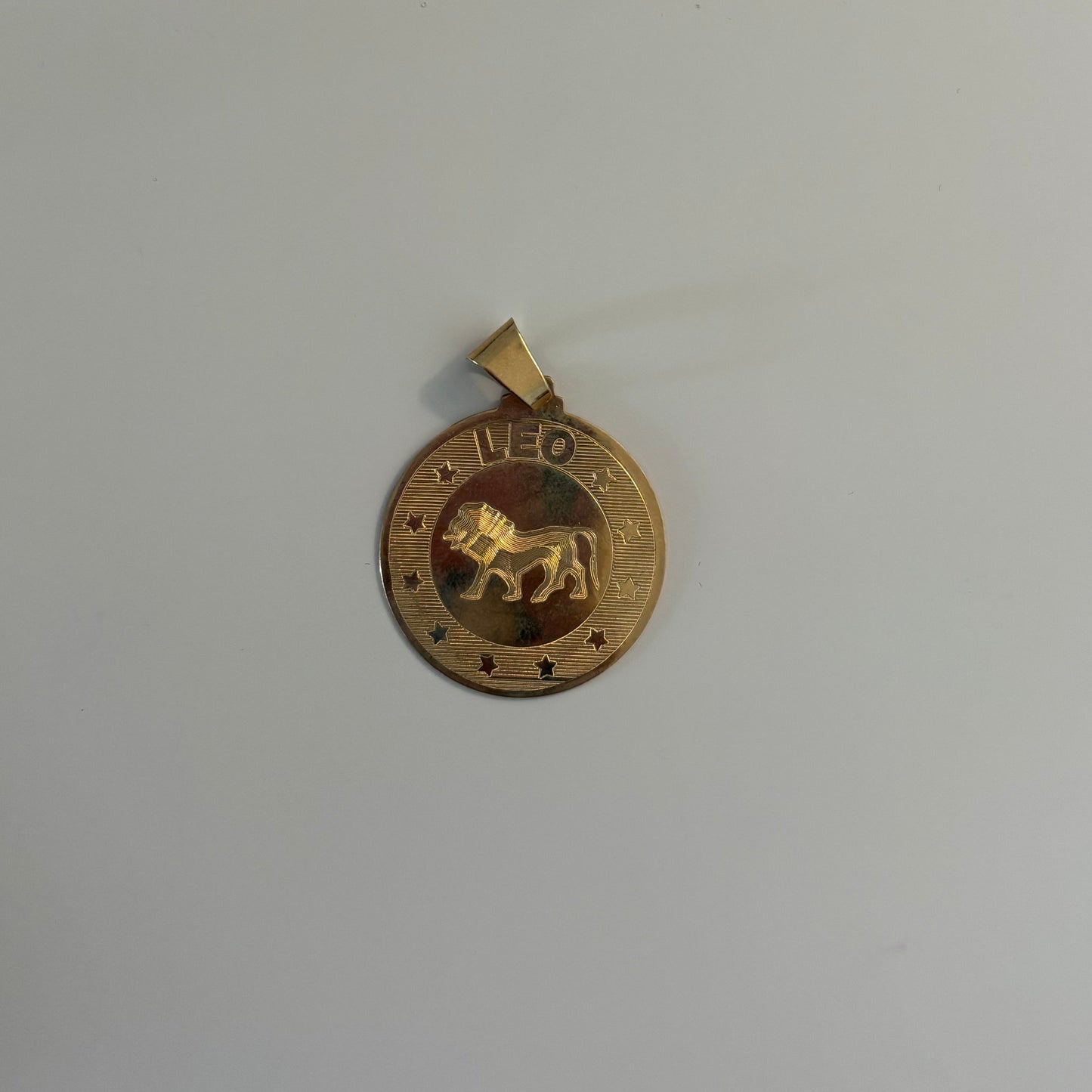 Vintage 14K Gold Leo Zodiac Charm
