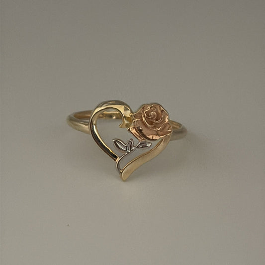 14k rose ring