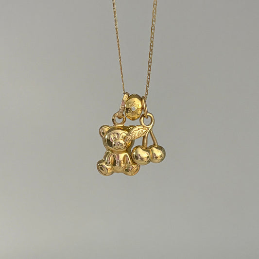 14K Gold Mini Starburst Diamond Slider (Spacer / Divider)