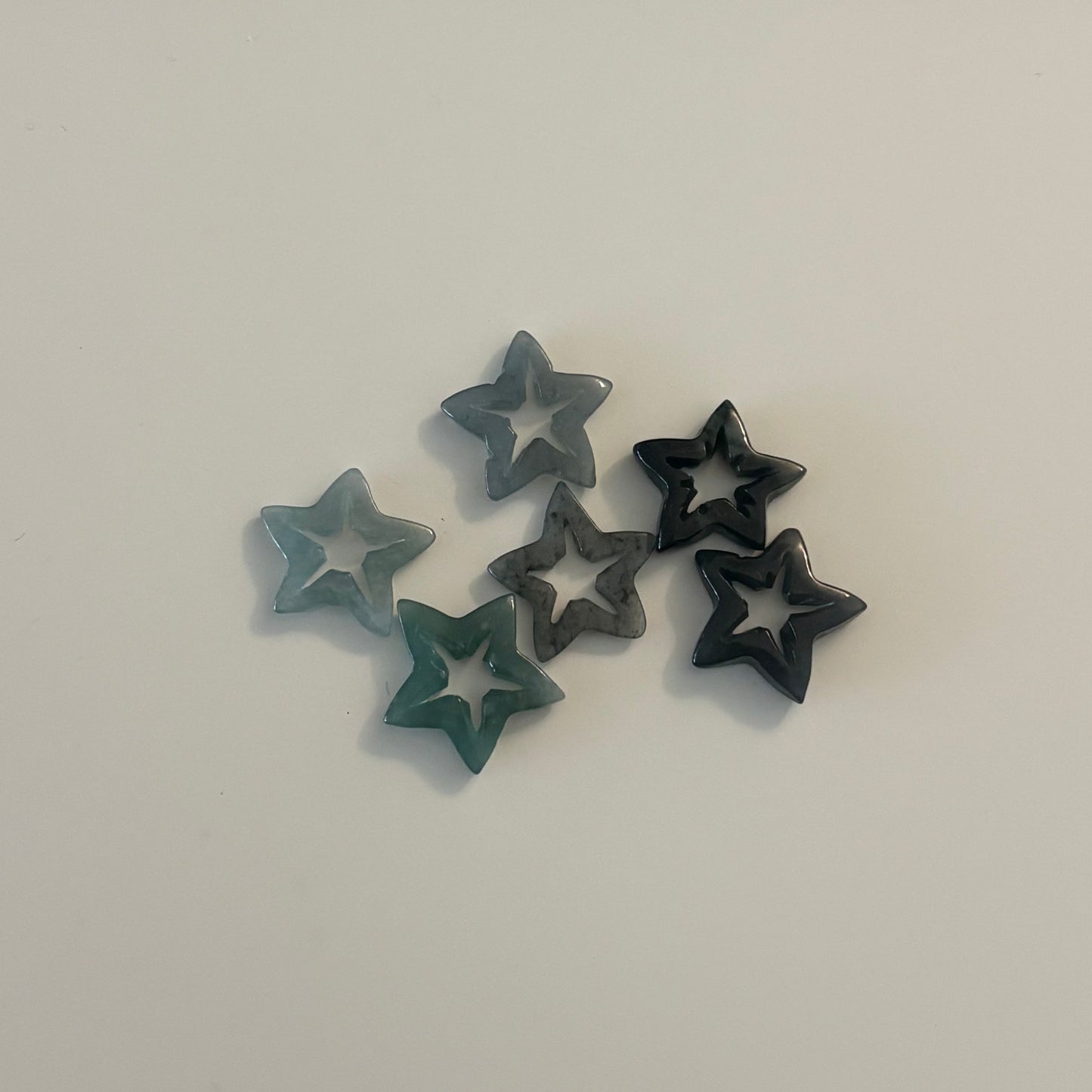 Jade Star Slider Charms