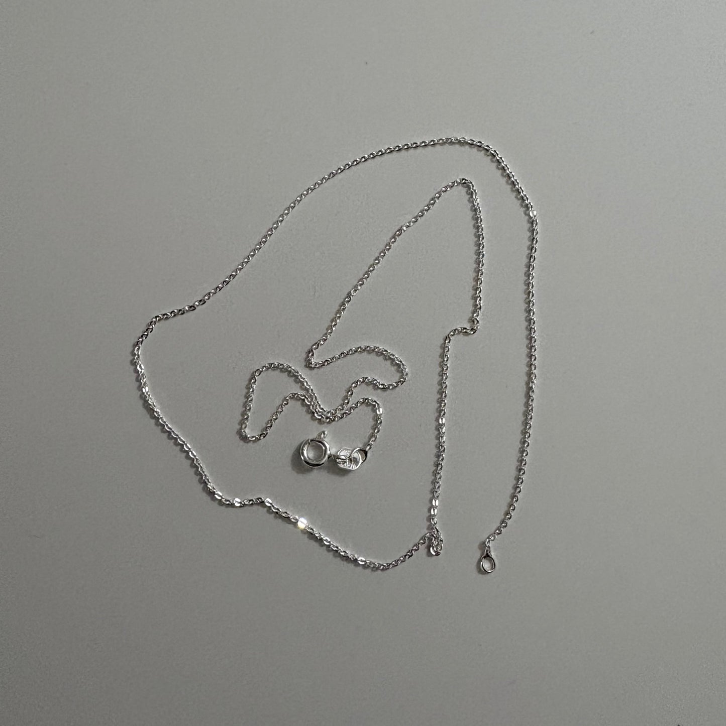 Sterling Silver 925 Cable Chain – Made in Italy (18”)