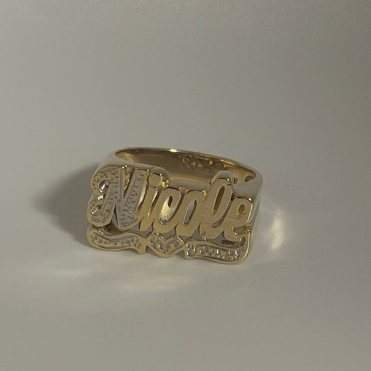 14k NICOLE ring