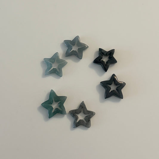 Jade Star Slider Charms