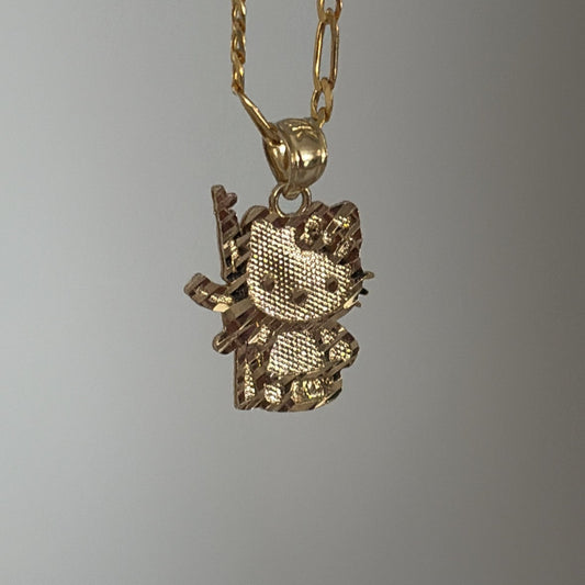 14k and 10k kitty charm