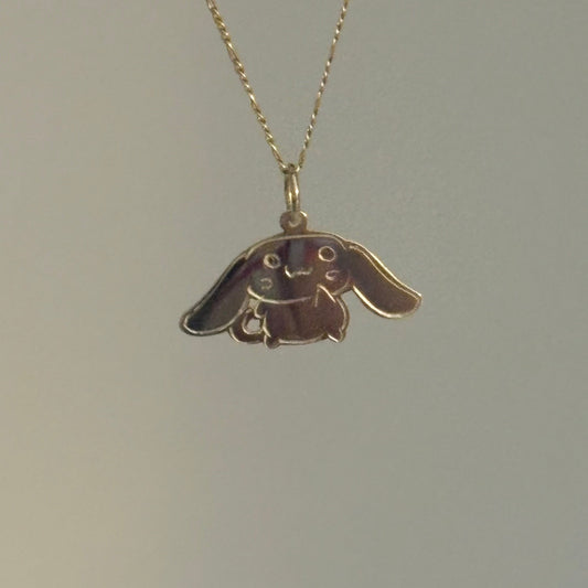 14K Gold Cinnamoroll Charm