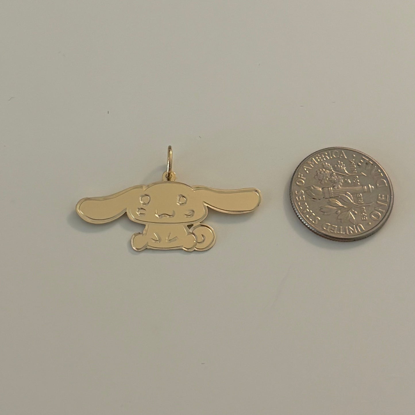 14K Gold Cinnamoroll Charm