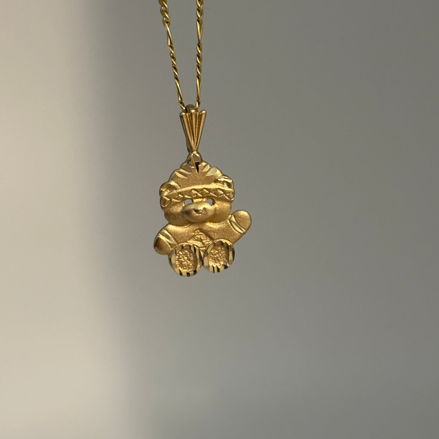 Vintage Teddy Bear Charm -14K Gold by Michael Anthony (1986)