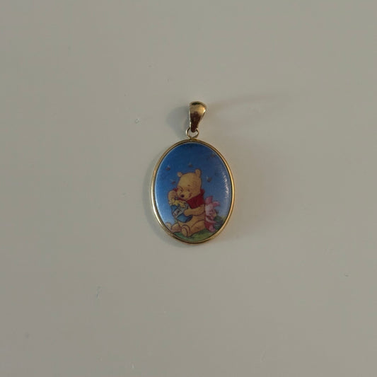 Vintage 14K Winnie the Pooh Disney Charm